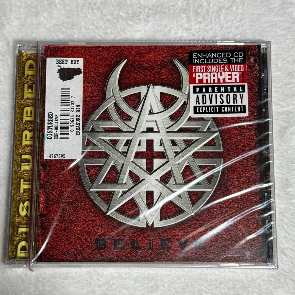 Disturbed – Believe (Enhanced CD) NEW Sealed | Explicit | Reprise Records